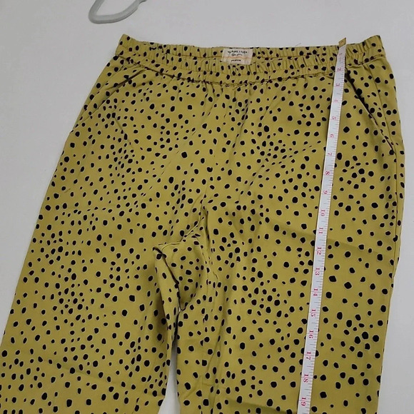 Marine Layer Allison Pants: womens medium, gold color with black polka dots. 💛⚫️ - Picture 3 of 11